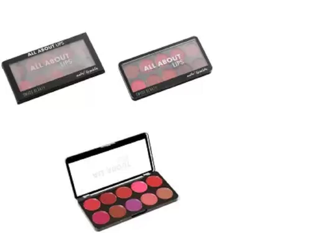 SWISS BEAUTY All About Matte Lips Lip Palette