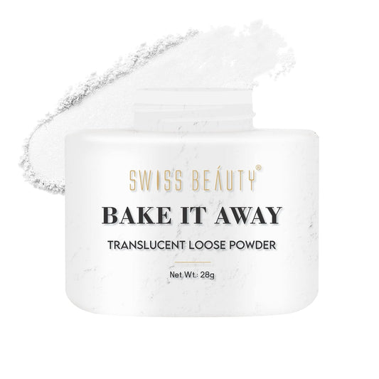 SWISS BEAUTY Bake It Away Makeup Natural Loose Powder