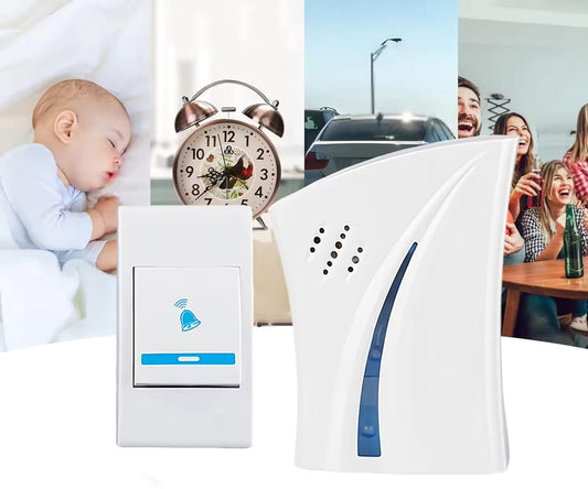 BellWireless Doorbell Kit Over 100 Feet Range 32 Rings