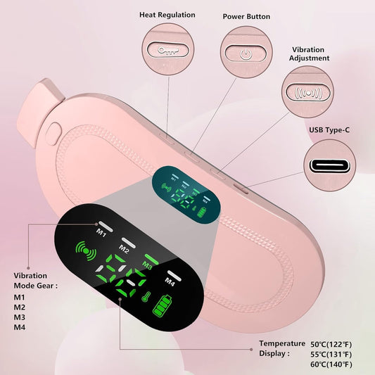 Periods Cramp Massager For Menstrual Pain Relief