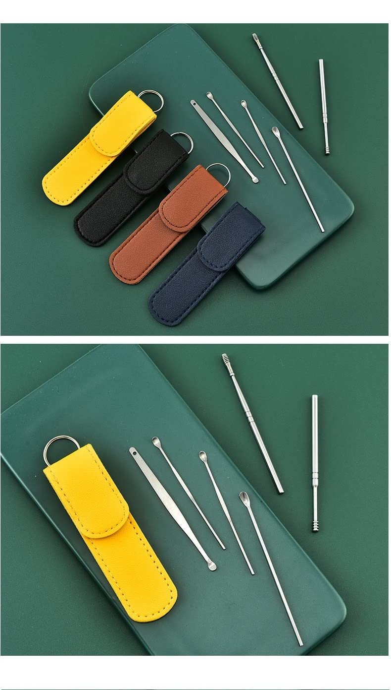 Ear Cleaning Kit Steel Reusable Ear Wax Remover