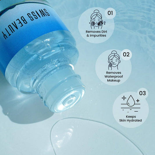 Swiss Beauty Bi-Phased Micellar Face Cleansing Water