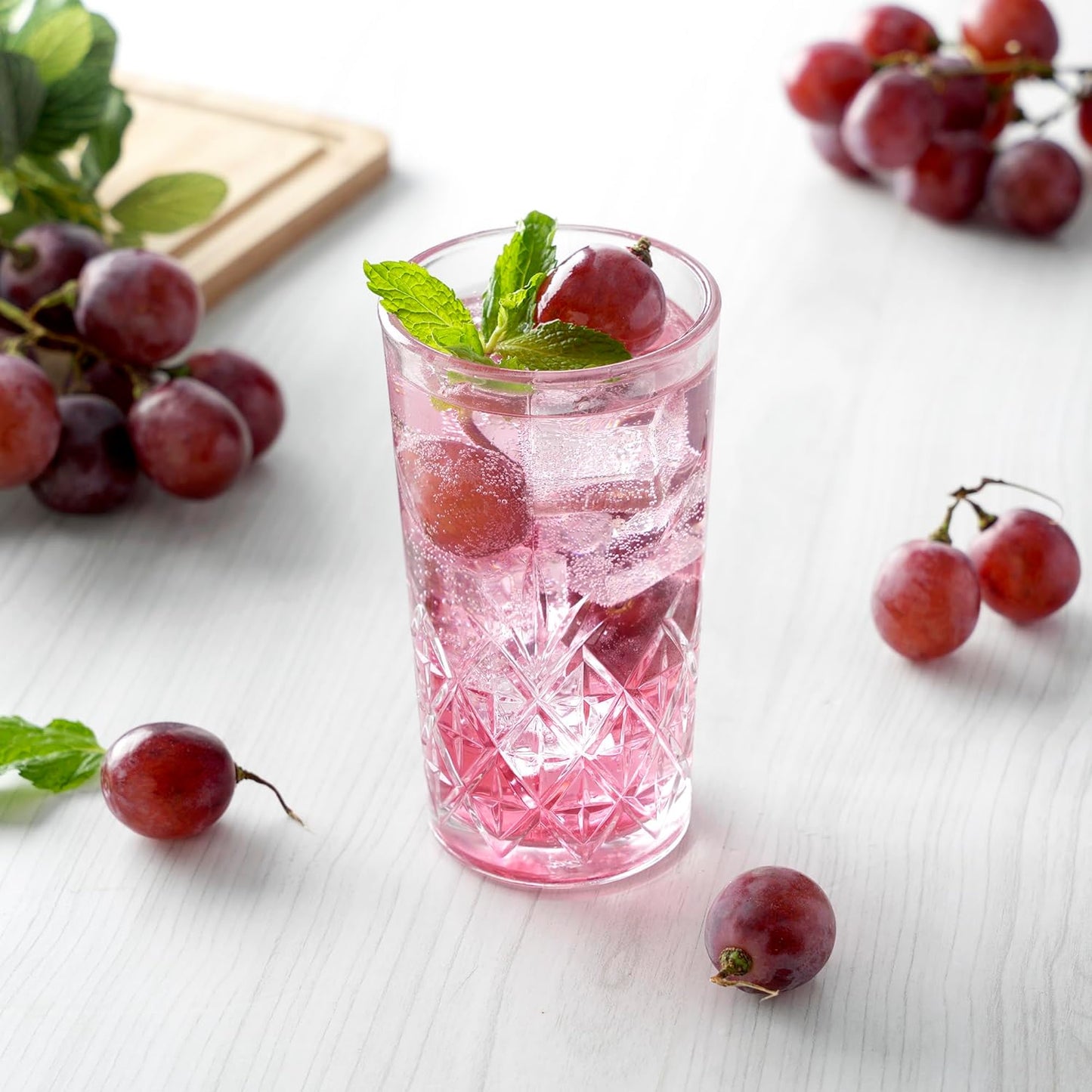 CELLO Classix Hi-Ball Glass Tumbler Set 275 ml Set of 6