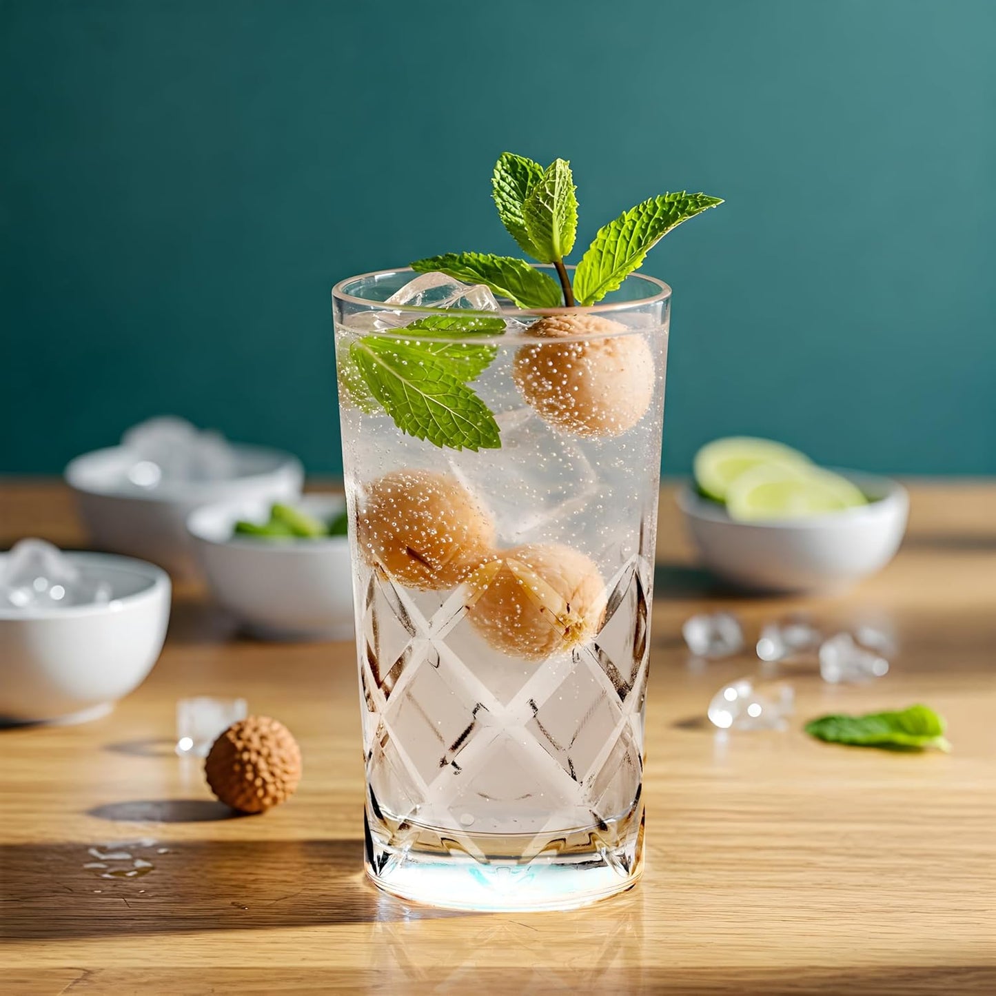 CELLO Old Fashioned Hi-Ball Tumbler Glass Set of 6, 275ml