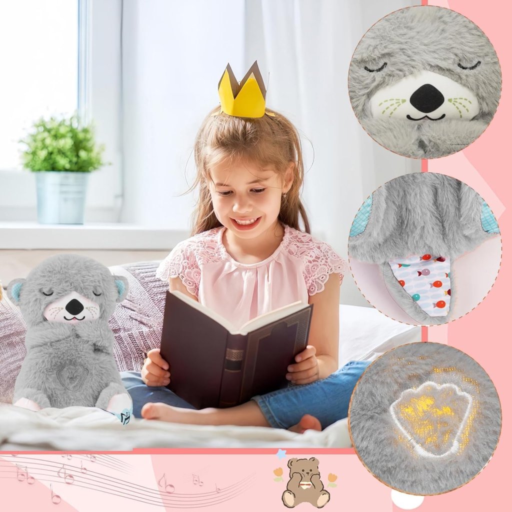 Breathing Teddy Bear Toy