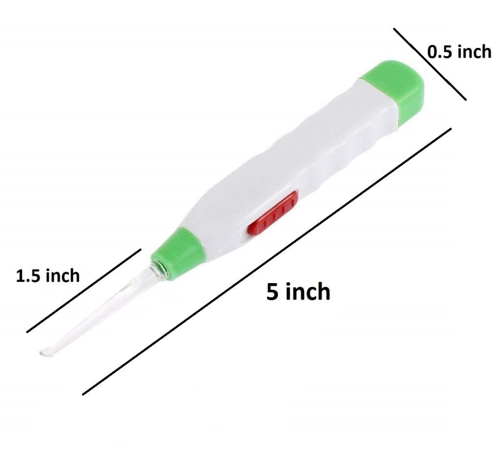 Quick Secure Earpick LED Flashlight Ear pick for Ear Wax Remover and Cleaner