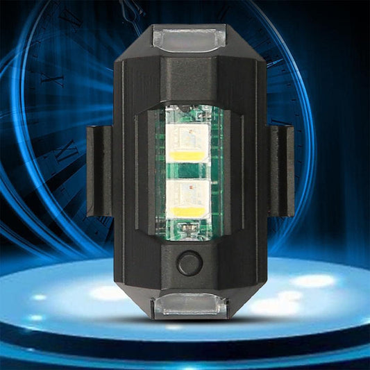 7497 Mini Led Strobe Lights Waterproof Lights Lightweight Rgb Led Lights Drone Strobe Lights Veicle Anti-collision Strobe Light Bike Motocycle Lights Usb Recharge Multi-colors