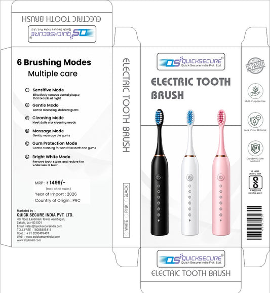 Electric Toothbrush for Adults & Kids