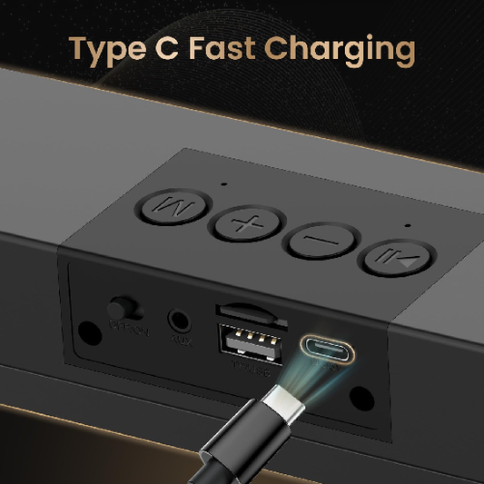 Portronics Decibel 24 | 10W Bluetooth Soundbar Speaker