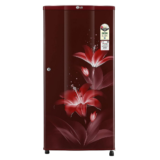 LG 185 L 1 Star Direct-Cool Single Door Refrigerator GL-B181RRGB