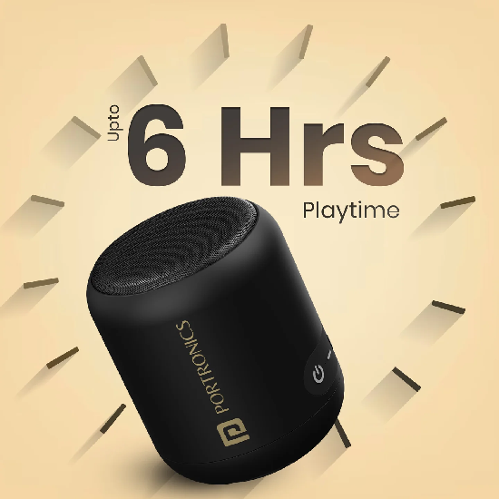 Portronics Sound Drum 1 In-Built Mic