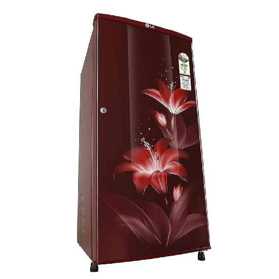 LG 185 L 1 Star Direct-Cool Single Door Refrigerator GL-B181RRGB