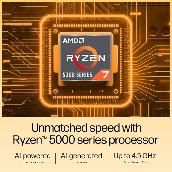 HP 15, AMD Ryzen 7 5825U, 16GB DDR4, 512GB SSD, 15.6-inch