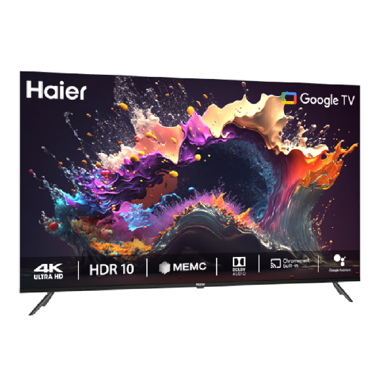 Haier 109 cm (43 inch) 4K Ultra HD LED Google TV, 43A9UG