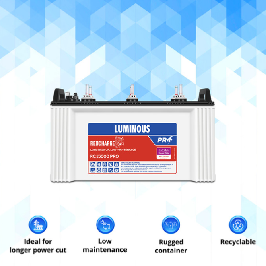 Luminous RC 15000 Pro Inverter Battery