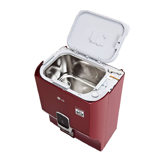 LG 8L RO Water Purifier with Stainless Steel Tank, Red