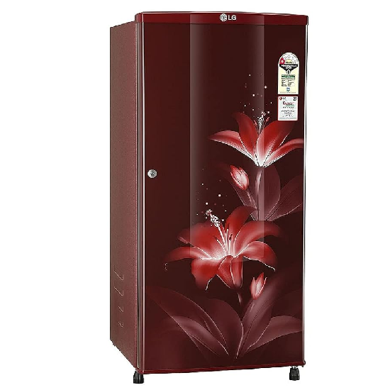LG 185 L 1 Star Direct-Cool Single Door Refrigerator GL-B181RRGB