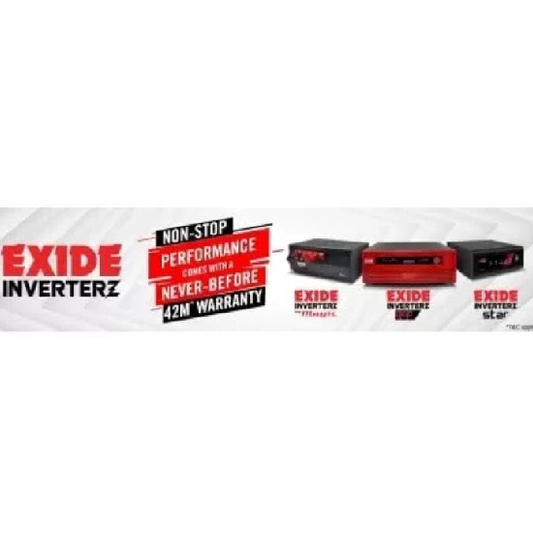 EXIDE Star 1125VA SINE Wave Inverter 42 Months Warranty