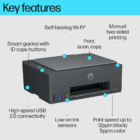 HP Smart Tank 584 All-in-One WiFi Colour Printer