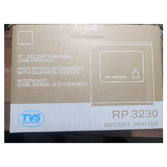 TVS RP 3230 Receipt Printer 3", 203 DPI Thermal Line Printer