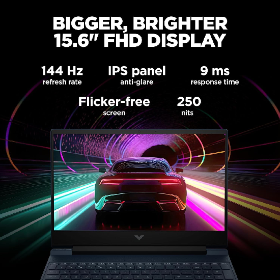 HP Victus Gaming Laptop,12th Gen Intel Core i5-12450H,4GB RTX 3050