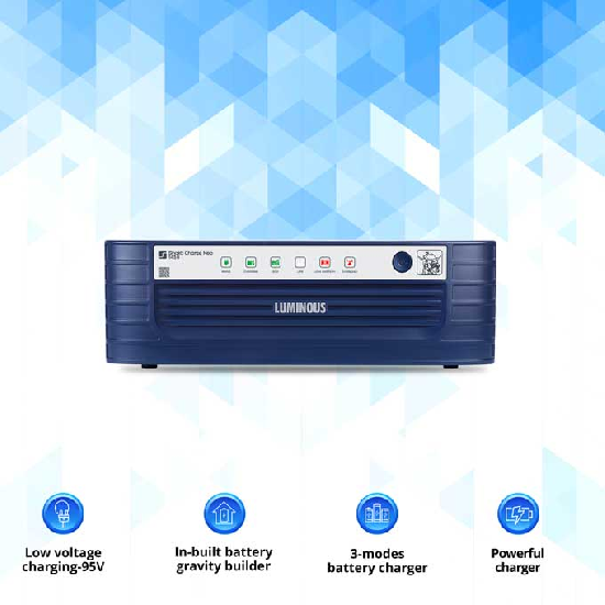 Luminous Shakti charge Neo 1450+1100 VA/924W Square Wave