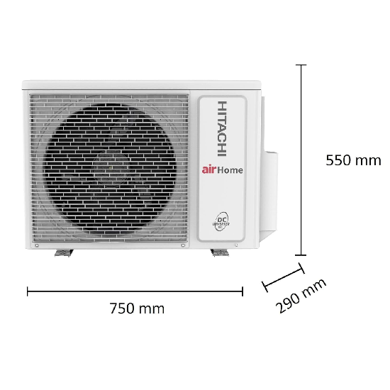 Hitachi 1.5 Ton 3 Star Inverter Split Ac, RAS.G318PCCISS,/318PCC2SS 3 Star