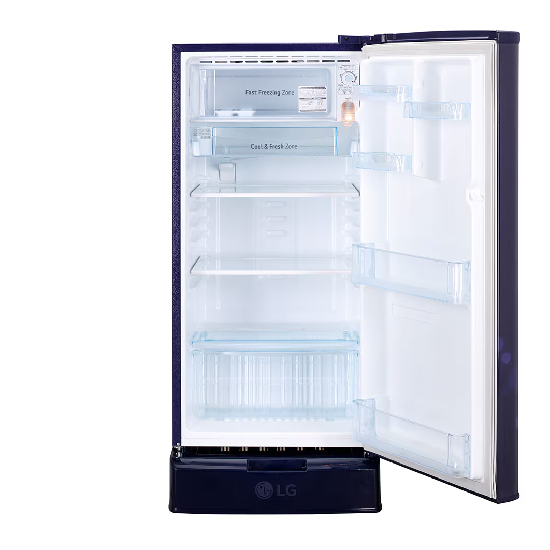 LG 185L, 3 Star Direct Cool Single Door Refrigerator