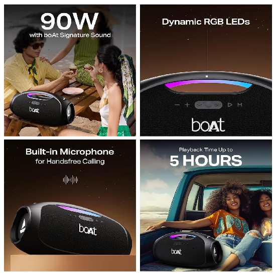 boAt Stone Ignite w/ 90 W RMS Sound