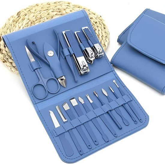Quick Secure 16 in 1 Manicure Set Nail Cutter