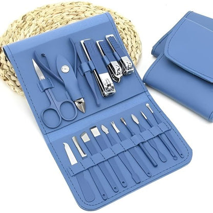 Quick Secure 16 in 1 Manicure Set Nail Cutter