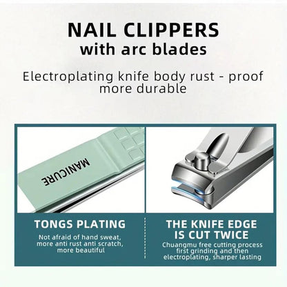Quick Secure 16 in 1 Manicure Set Nail Cutter