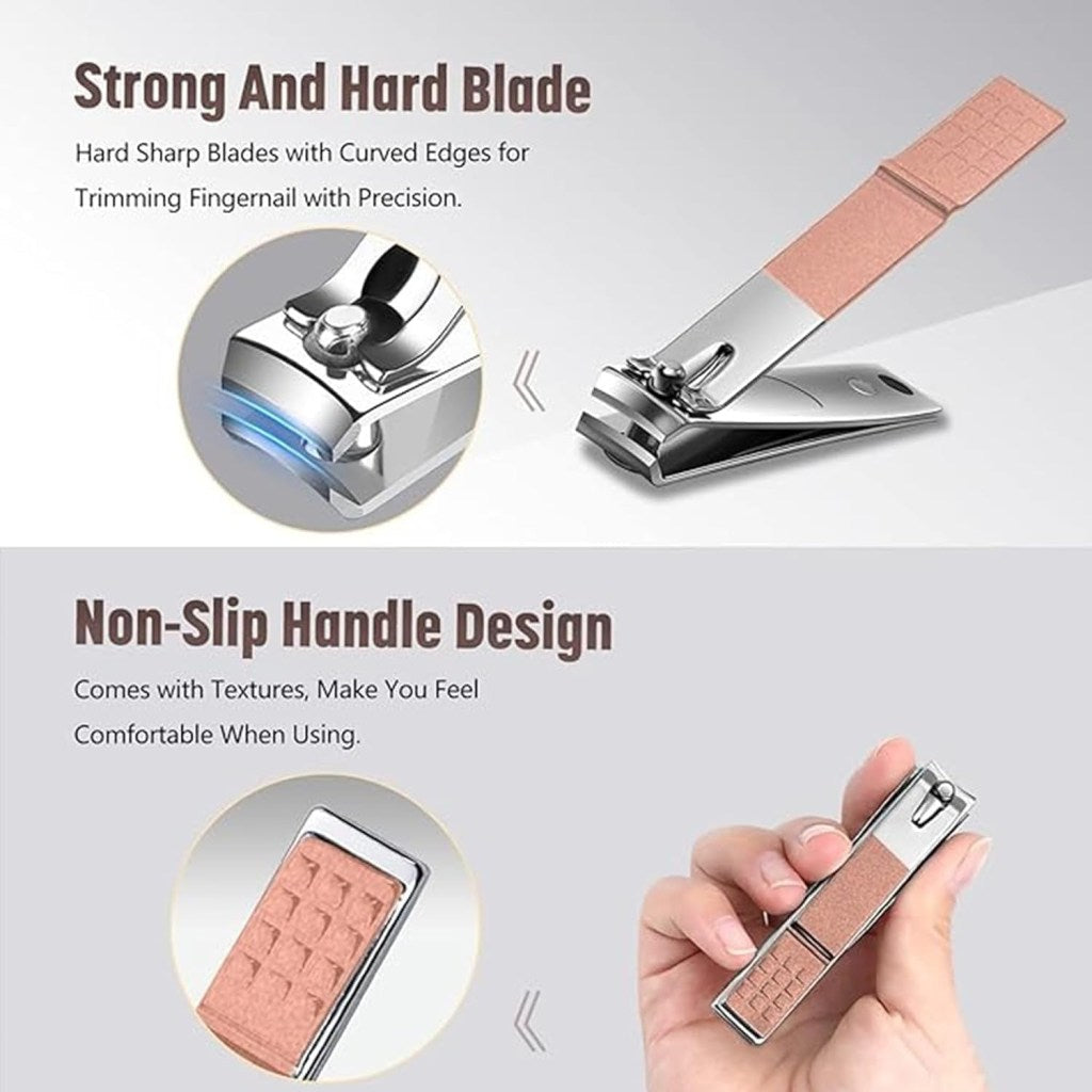 Quick Secure 16 in 1 Manicure Set Nail Cutter