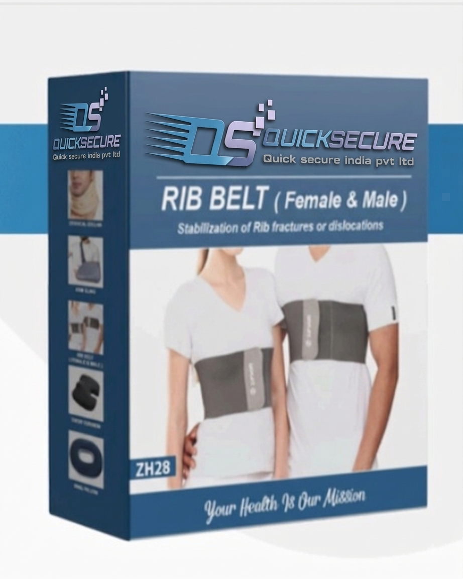 Rib Belt Elastic Chest Wrap (Female & Male)