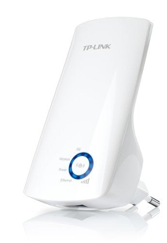 TP-Link TL-WA850RE N300 Wireless Range Extender, Broadband/Wi-Fi Extender, Wi-Fi Booster/Hotspot with 1 Ethernet Port, Plug and Play, Built-in Access Point Mode