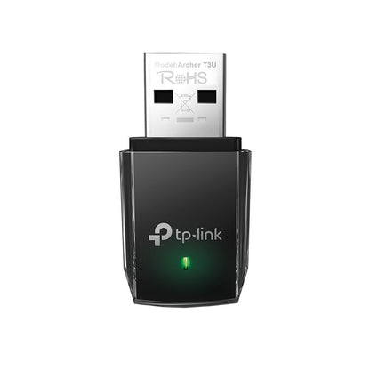 TP-Link AC1300 USB WiFi Adapter (Archer T3U) - 2.4G/5G Dual Band Mini Wireless Network Adapter for PC Desktop,MU-MIMO Wi-Fi Dongle,USB 3.0,Supports Windows 11,10, 8.1, 8, 7, XP/Mac OS 10.15 & earlier