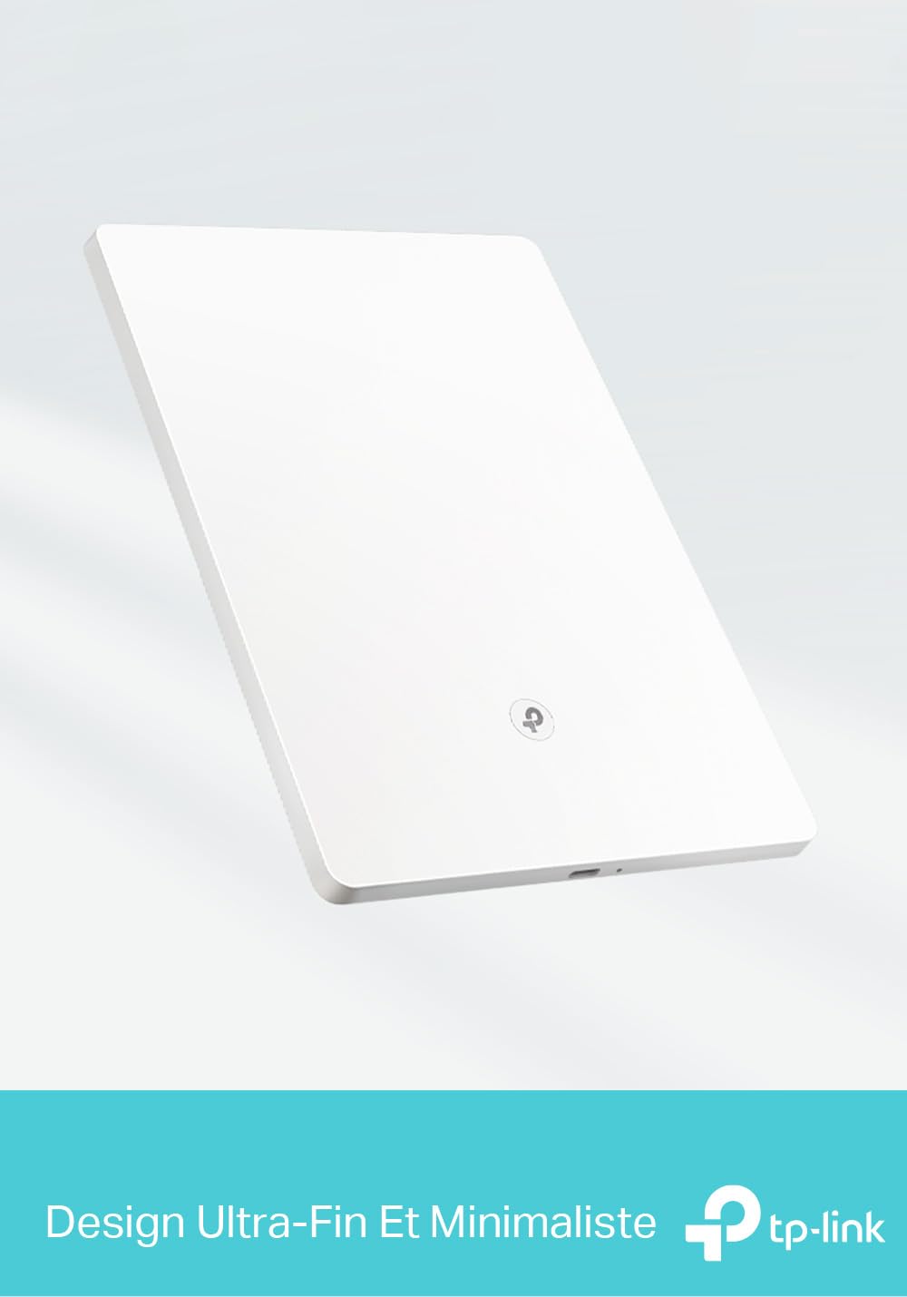 TP-Link AX3000 Wall-Mounted Wi-Fi 6 Router Archer Air R5 | Ultra-Thin & Compact | Dual Band Wi-Fi | Smart Beamforming Antennas | EasyMesh Compatible | Mounting Materials Included | Homeshield, VPN