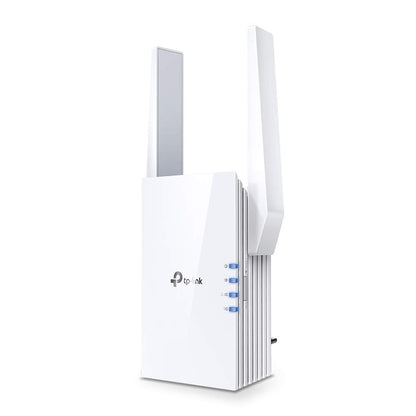 TP-Link AX1500 Wi-Fi 6 Range Extender, Up to 1500 Mbps Speed, Next-Gen Dual Band WiFi Booster, Wireless Repeater with Gigabit Port, 2 External Antennas, Easy Set-Up (RE505X)