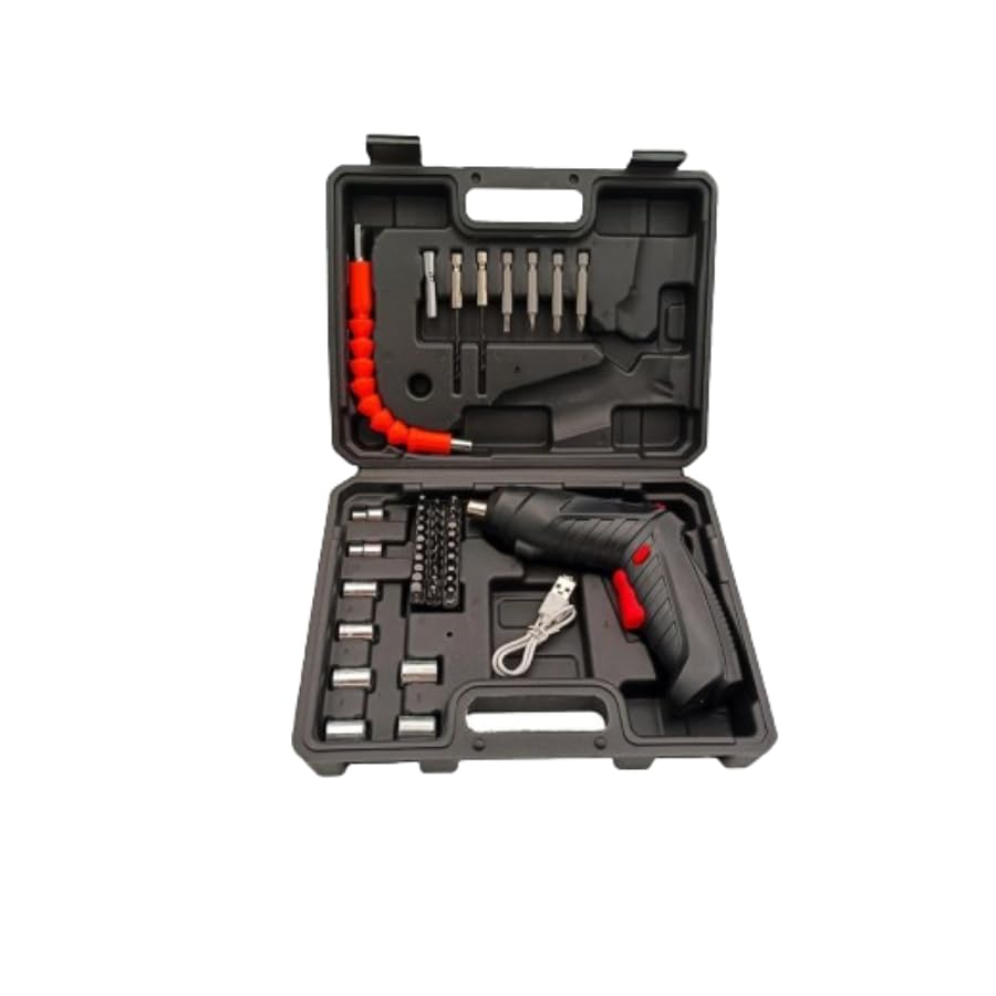 Electric Screwdriver| usb rechargeable mini Screwdriver| Cordless Drill Screwdriver Bits Set |Electric Portable Drill Driver Machine