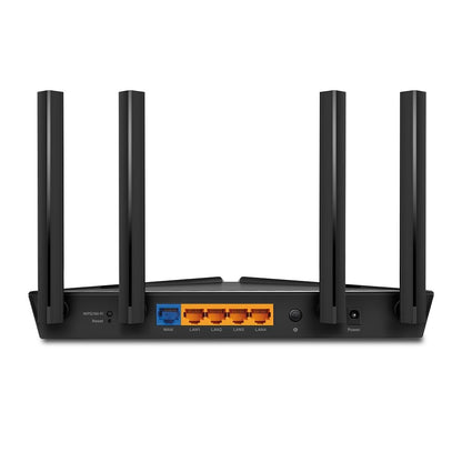 TP-Link Archer AX23 AX1800 Dual-Band Wi-Fi 6 Router (1800 Mbps Speed Gigabit Wireless | Beamforming OFDMA | Next-Gen Platform Dual-Core CPU | One Mesh Easy Setup) Black