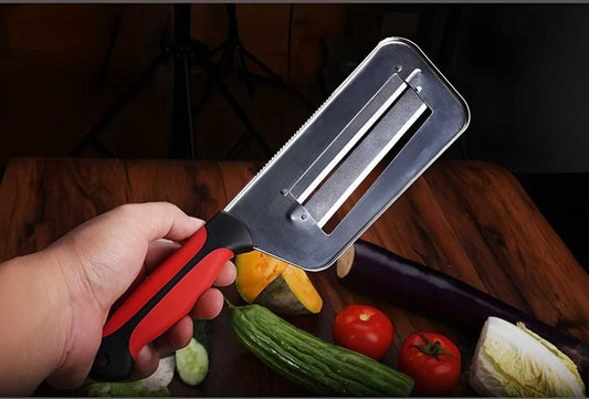 Double Slice Blade Knife