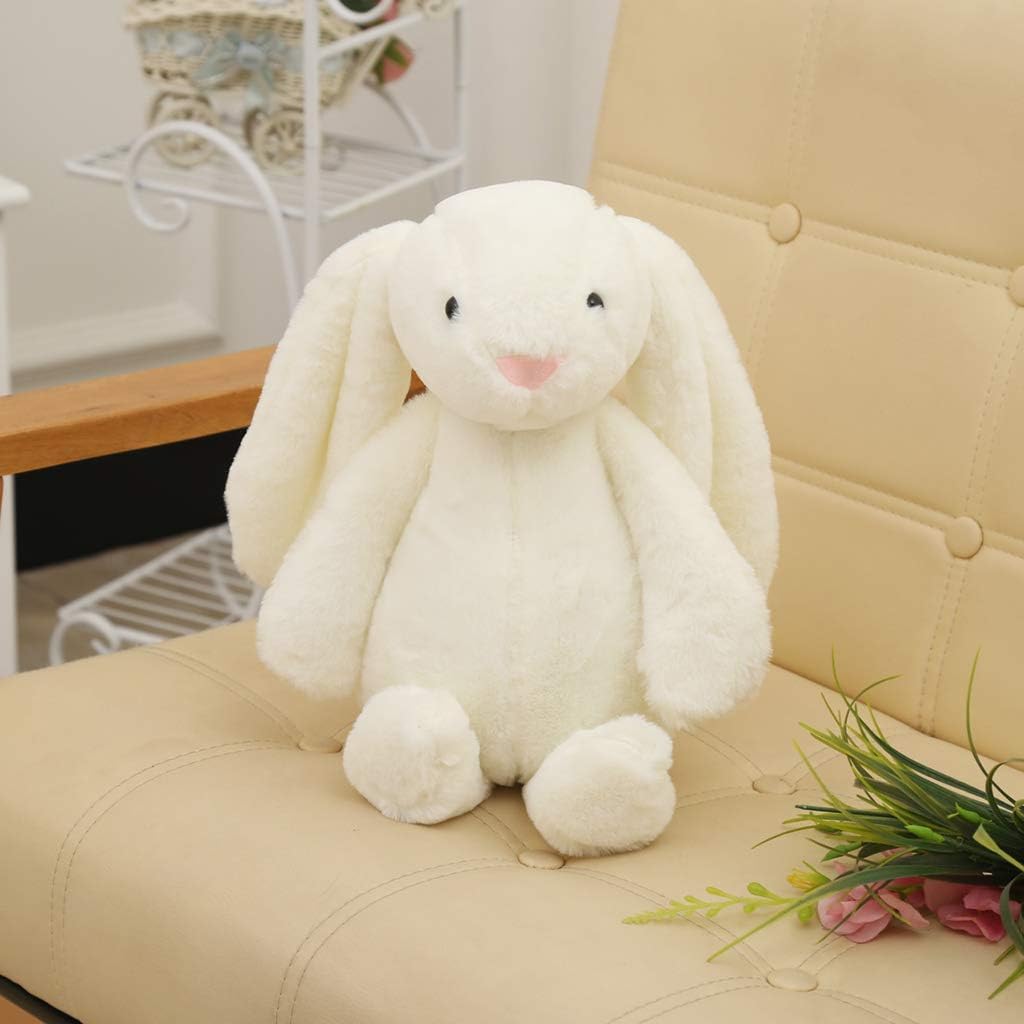 Cute Peach Bunny Soft Toy