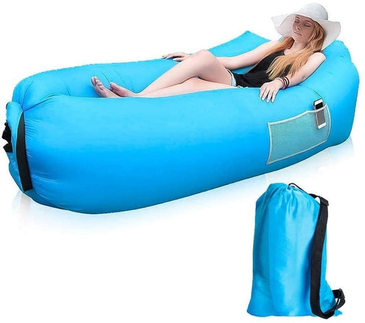 Horizonite Inflatable Lounger Air Sofa | Portable & Lightweight Air Sofa for Travelling, Camping, Hiking, Beach Parties