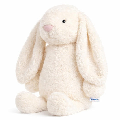 Cute Peach Bunny Soft Toy