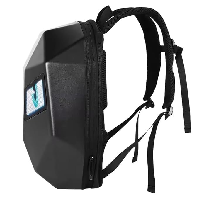 Waterproof Led App Backpack with Led Digital Display LED Backpack Eyes