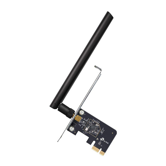 TP-Link PCIe WiFi Card AC600 for Desktop PC, Dual Band Wireless Internal Network PCI Express Adapter (Archer T2E) High-Gain Antenna, MU-MIMO, WPA3, Low Profile, Supports Windows 10/11