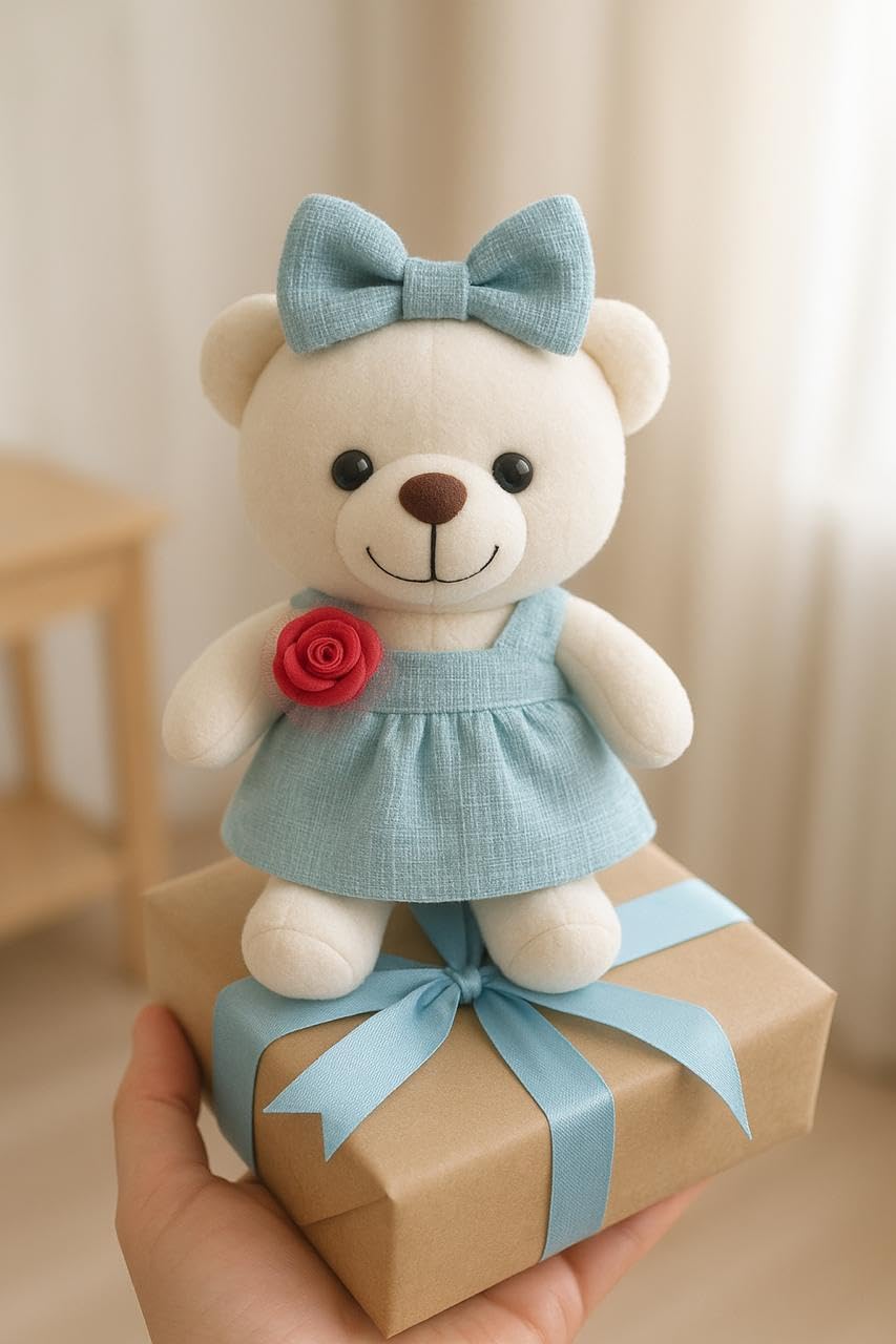 Girl Teddy Soft Toy