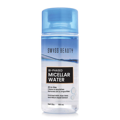 Swiss Beauty Bi-Phased Micellar Face Cleansing Water