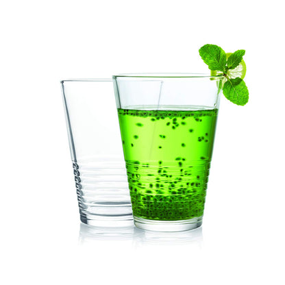 Cello Glass Tumbler - Set of 2, Transparent, 260Ml