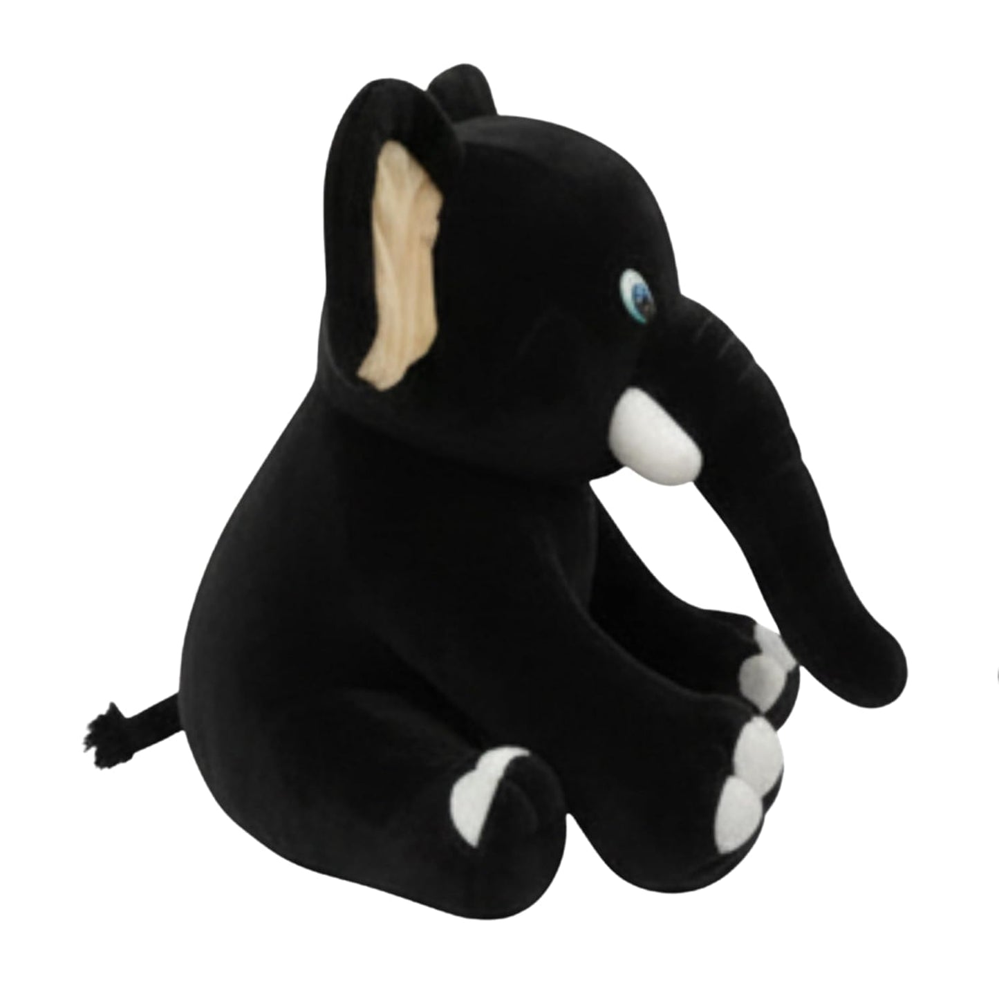 Elephant Soft Toy - Black